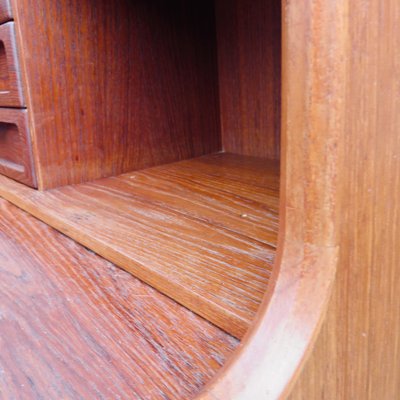 High Teak Secretary from the Larsen Brothers, Denmark, 1960s-AC-1813818