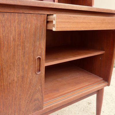 High Teak Secretary from the Larsen Brothers, Denmark, 1960s-AC-1813818