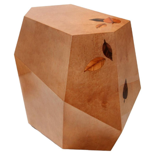 High Three Rocks Side Table in Marquetry by InsidherLand