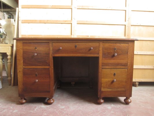 High Walnut Work Desk-CDG-1332702