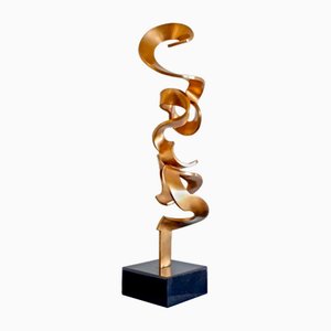 High Weights Gold Sculpture by Kuno Vollet-MDB-1803696