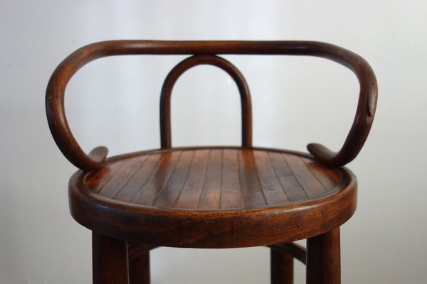 High Wooden Stool, 1890s-XTZ-1801412