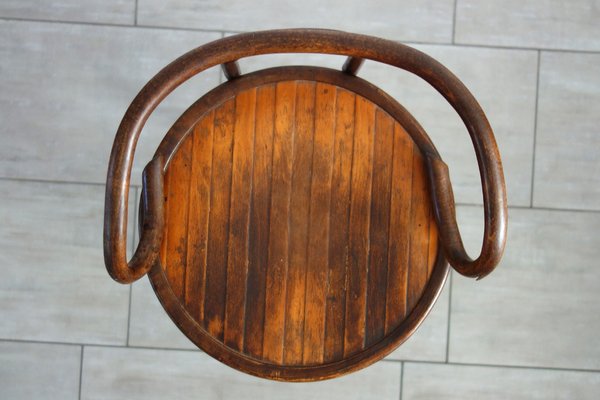 High Wooden Stool, 1890s-XTZ-1801412