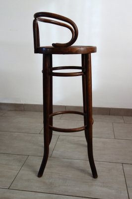 High Wooden Stool, 1890s-XTZ-1801412