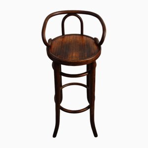 High Wooden Stool, 1890s-XTZ-1801412