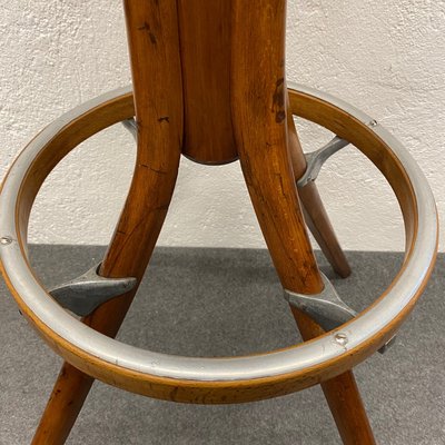 High Wooden Stool-IGT-936054