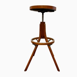 High Wooden Stool-IGT-936054