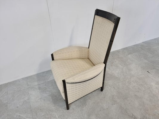 Highback Peggy Lounge Chair by Umberto Asnago, 1980s-IRH-1252246