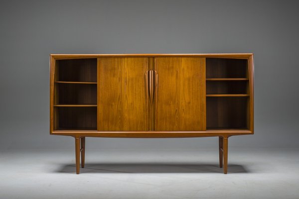 Highboard Cabinet attributed to Axel Christensen for Aco Møbler, 1960s-ZZH-2028291