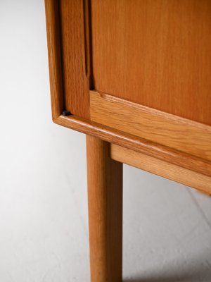 Highboard in Oak with Central Drawers from Bodafors, 1962-QWP-1797518