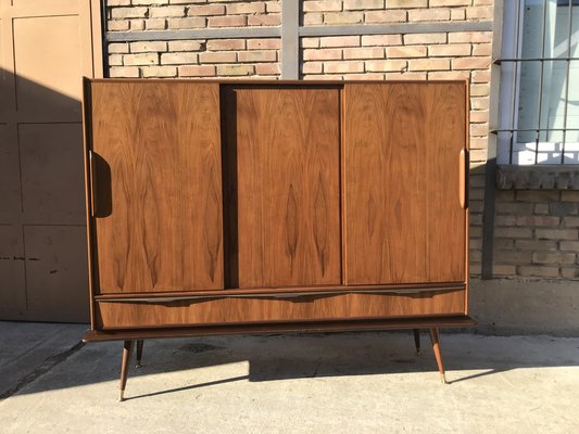 Highboard in Teak by EBW Erwin Behr Wendlingen-EXJ-1152684