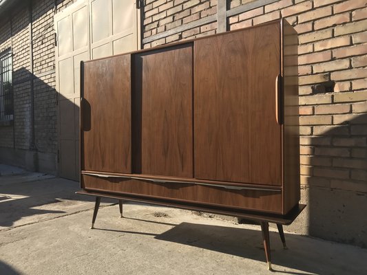 Highboard in Teak by EBW Erwin Behr Wendlingen-EXJ-1152684