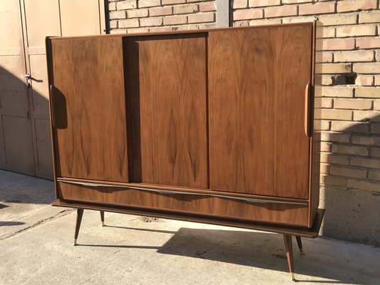 Highboard in Teak by EBW Erwin Behr Wendlingen-EXJ-1152684