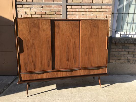 Highboard in Teak by EBW Erwin Behr Wendlingen-EXJ-1152684