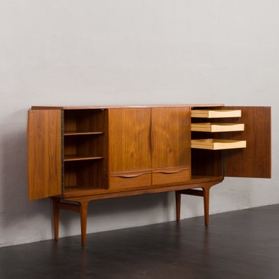 Highboard in Teak by Johannes Andersen, Denmark, 1960s-UE-1776679