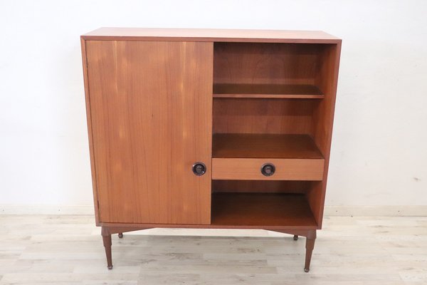 Highboard in Teak Veneer, 1960s-DCO-1777087