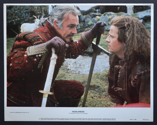 Highlander Original American Lobby Card of the Movie, USA, 1986-DYV-701255