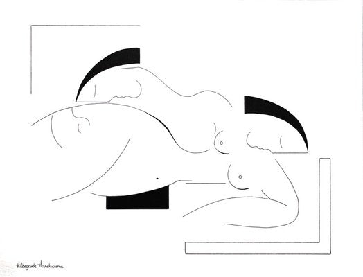 Hildegarde Handsaeme, Sleep, 2022, Ink Drawing-ZHZ-1754018