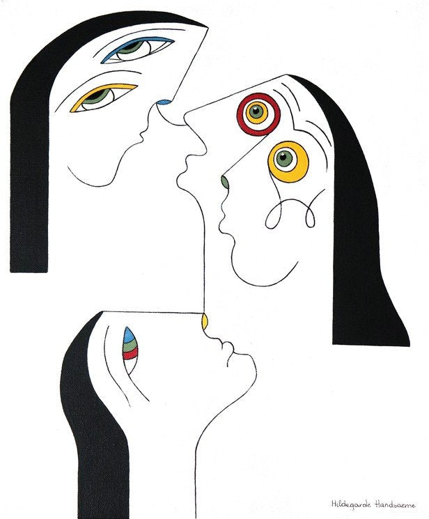 Hildegarde Handsaeme, Surprise, 2003, Acrylic on Canvas