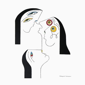 Hildegarde Handsaeme, Surprise, 2003, Acrylic on Canvas-ZHZ-1753559