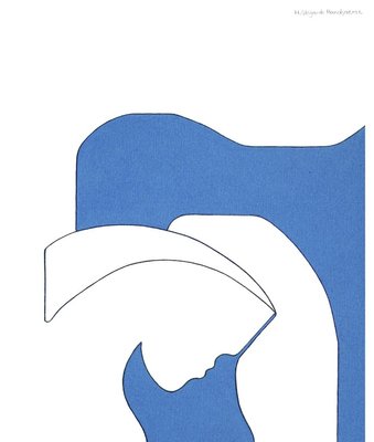 Hildegarde Handsaeme, The Blue Shadow, 2014, Acrylic-ZHZ-1753394