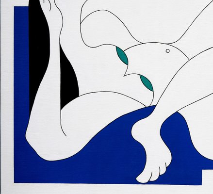 Hildegarde Handsaeme, Yoga Body, 2001, Acrylic-ZHZ-1754005