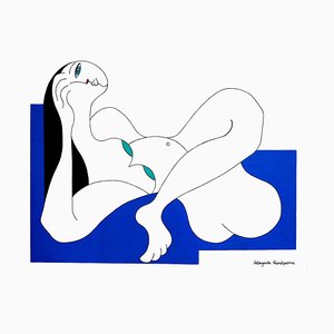 Hildegarde Handsaeme, Yoga Body, 2001, Acrylic-ZHZ-1754005