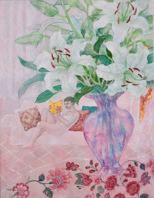 Hiromi Sengoku, Lily and Lilies, 2022, Mixed Media-CHG-2030720