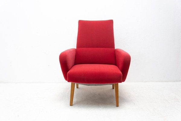 His and Her Armchairs attributed to Jaroslav Šmídek, Czechoslovakia, 1960s, Set of 2-HXT-1446686