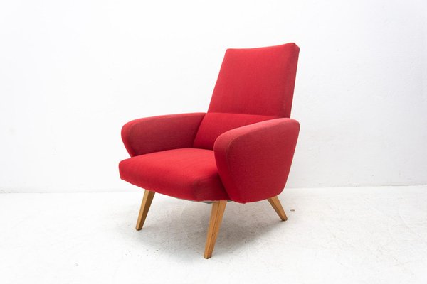 His and Her Armchairs attributed to Jaroslav Šmídek, Czechoslovakia, 1960s, Set of 2-HXT-1446686