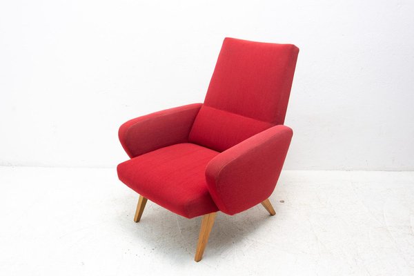 His and Her Armchairs attributed to Jaroslav Šmídek, Czechoslovakia, 1960s, Set of 2-HXT-1446686