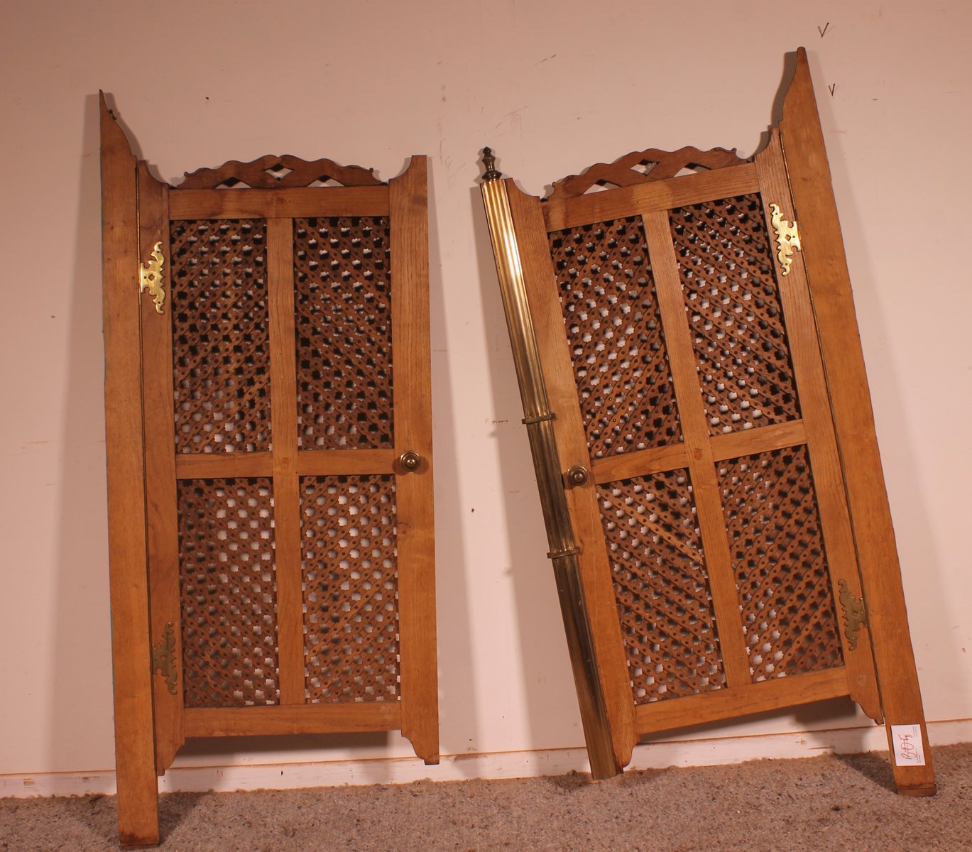 Hispano Moorish Hinged Doors, Set of 2