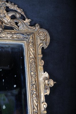 Historicism Diamond-Shaped Wall Mirror, 1870s-FLW-1402027