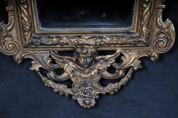 Historicism Diamond-Shaped Wall Mirror, 1870s-FLW-1402027