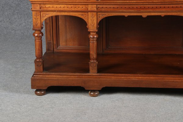 Historicism Style Buffet in Walnut, 1980s-DXD-1148282