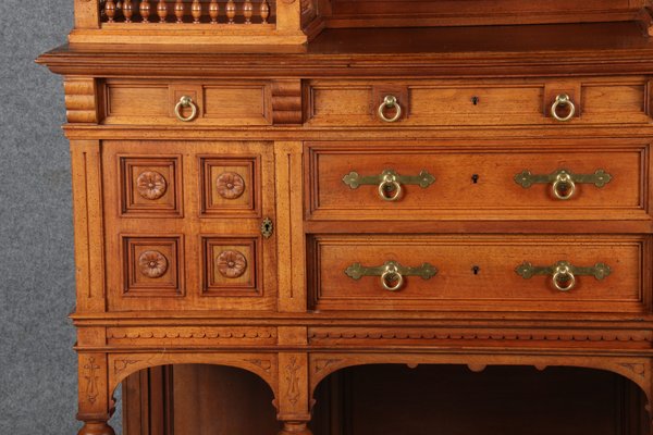 Historicism Style Buffet in Walnut, 1980s-DXD-1148282