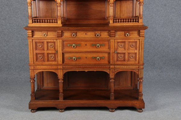 Historicism Style Buffet in Walnut, 1980s-DXD-1148282