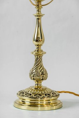 Historistic Table Lamp with Cut Glass Shade, 1890s-SPD-1363389