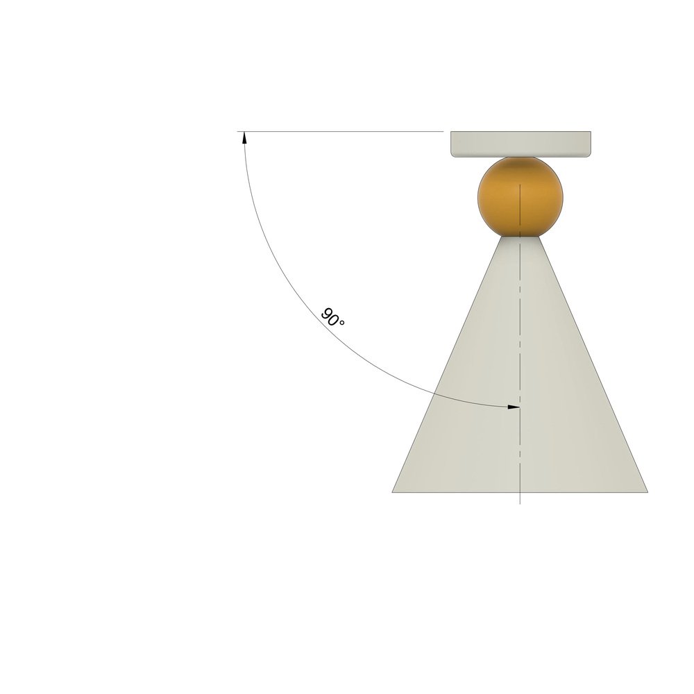 HMV Cone-Shaped Wall Lamp by Wojtek Olech for Balance Lamp