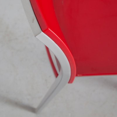 Hola Chair in in Red Stacking from Bontempi Casa-JC-1236179