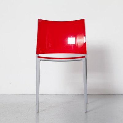 Hola Chair in in Red Stacking from Bontempi Casa-JC-1236179