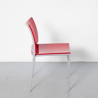 Hola Chair in in Red Stacking from Bontempi Casa-JC-1236179