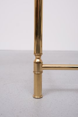 Hollywood Recency Brass Side Tables, France, 1970s, Set of 2-GCG-2032446