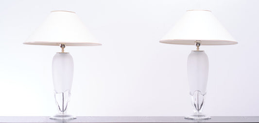 Hollywood Regency 2 Table Lamps by Roberta Vitadello, Set of 2