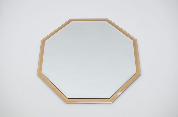 Hollywood Regency 2-Tone Hexagonal Mirror from Schöninger, 1970s-KQB-987780