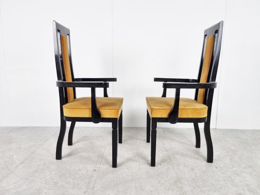 Hollywood Regency Armchairs, 1950s, Set of 2-IRH-1319129