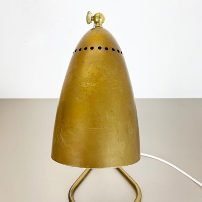 Hollywood Regency Austrian Brass Table Light in the Style of Kalmar, 1950s-QZ-1133558