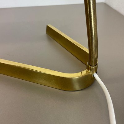 Hollywood Regency Austrian Brass Table Light in the Style of Kalmar, 1960s-QZ-1161703