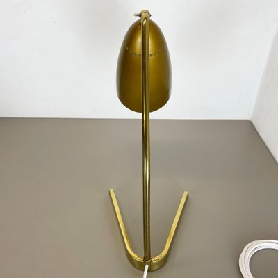 Hollywood Regency Austrian Brass Table Light in the Style of Kalmar, 1960s-QZ-1161703