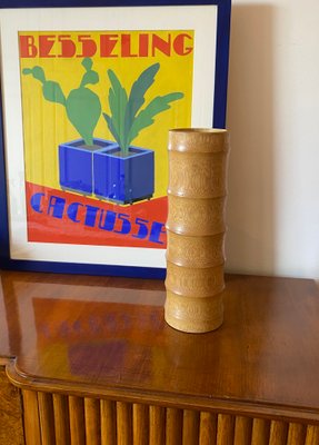 Hollywood Regency Bamboo Vase, 1970-TXN-2032429